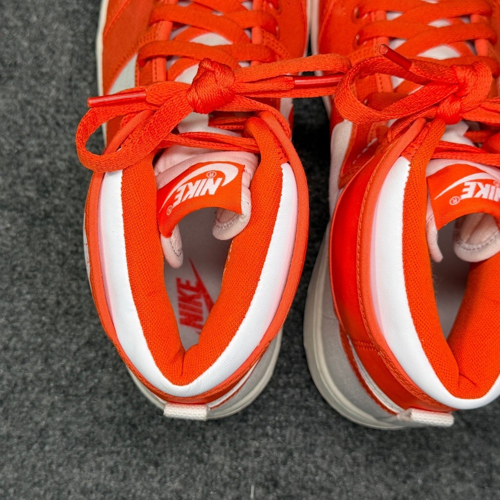 Jordan 1 Retro AJKO Shoes Men's 9 Rush Orange White Retro Athletic Sneakers - Picture 11 of 15